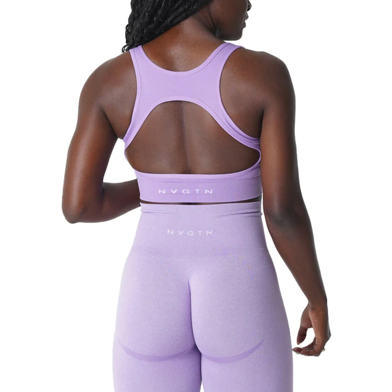 Push-Up Sports Bra with Full Coverage and Lift