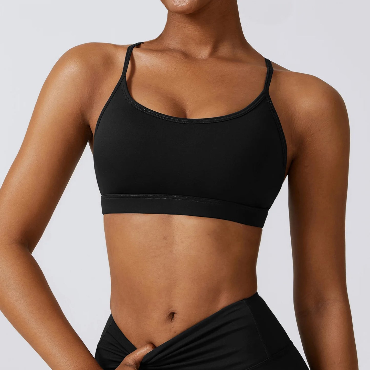 Women's Crop Top Workout Sports Bra | Fitness Essential