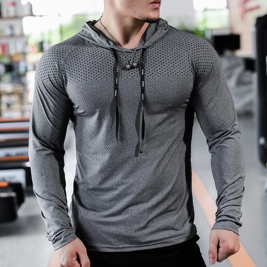 Mens Fitness Tracksuit Running Sport Hoodie - Strive Gymwear