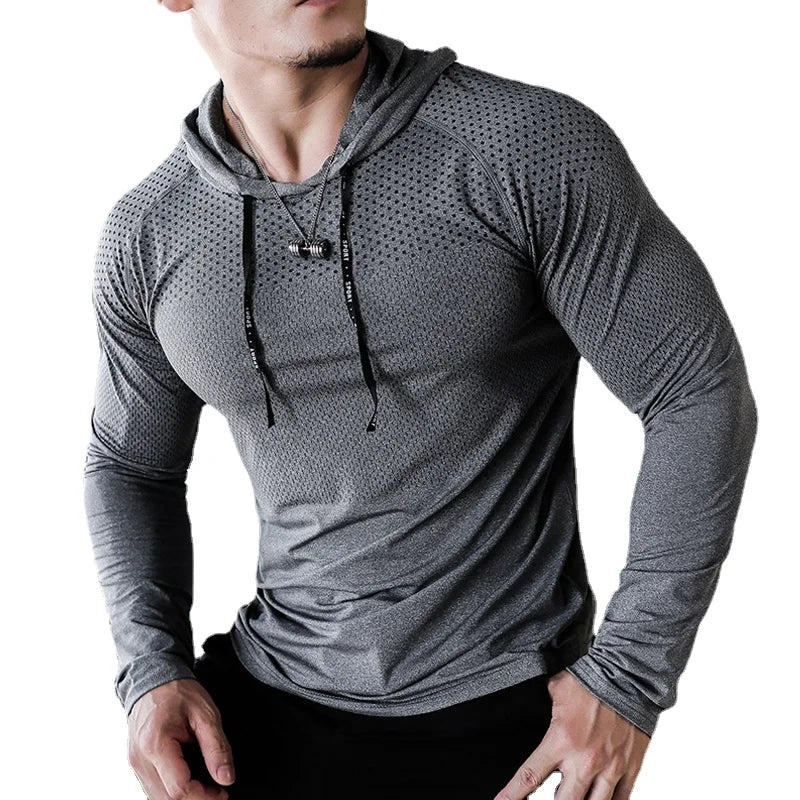 Mens Fitness Tracksuit Running Sport Hoodie - Strive Gymwear