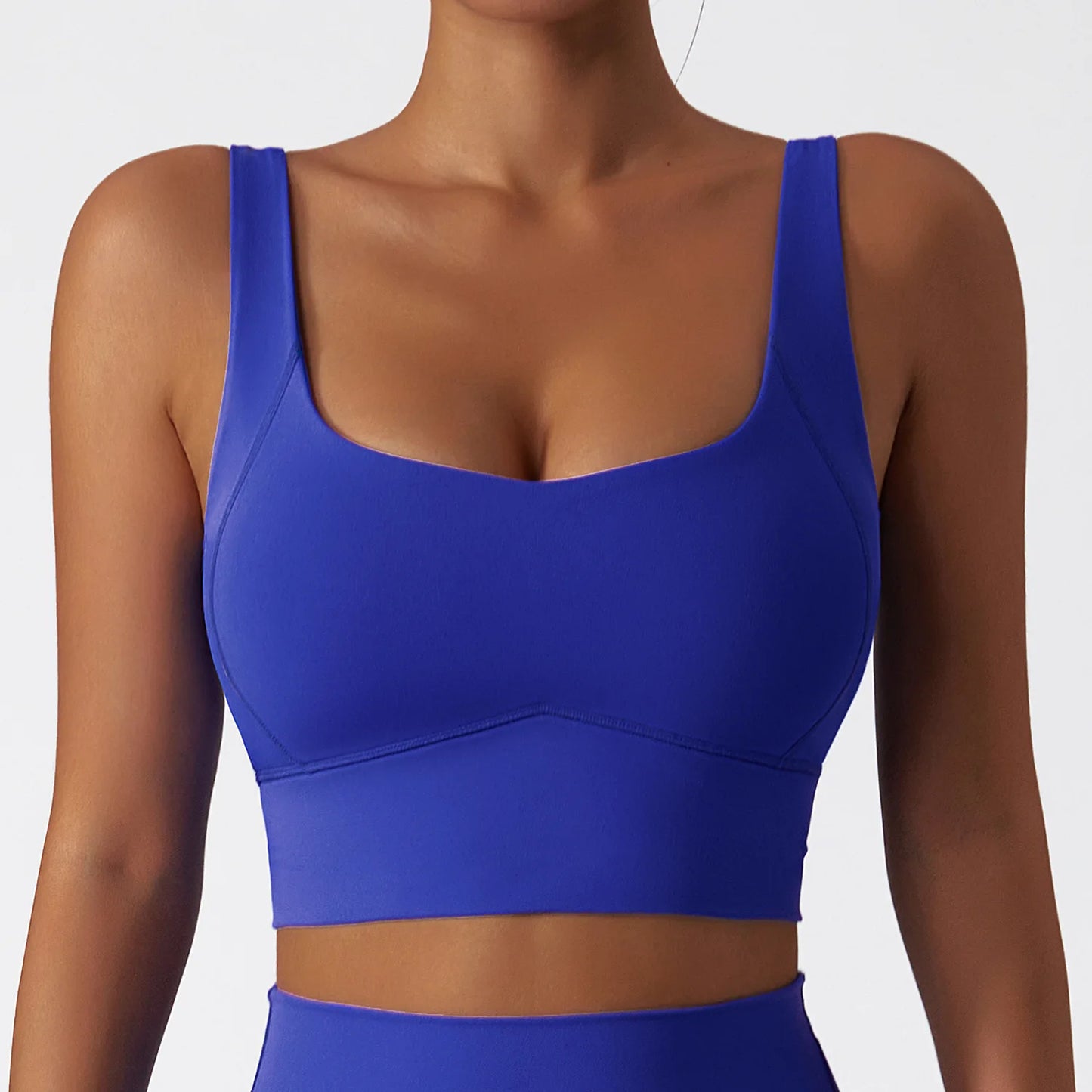 Women's Yoga Crop Top Sports Bra | Athletic Comfort