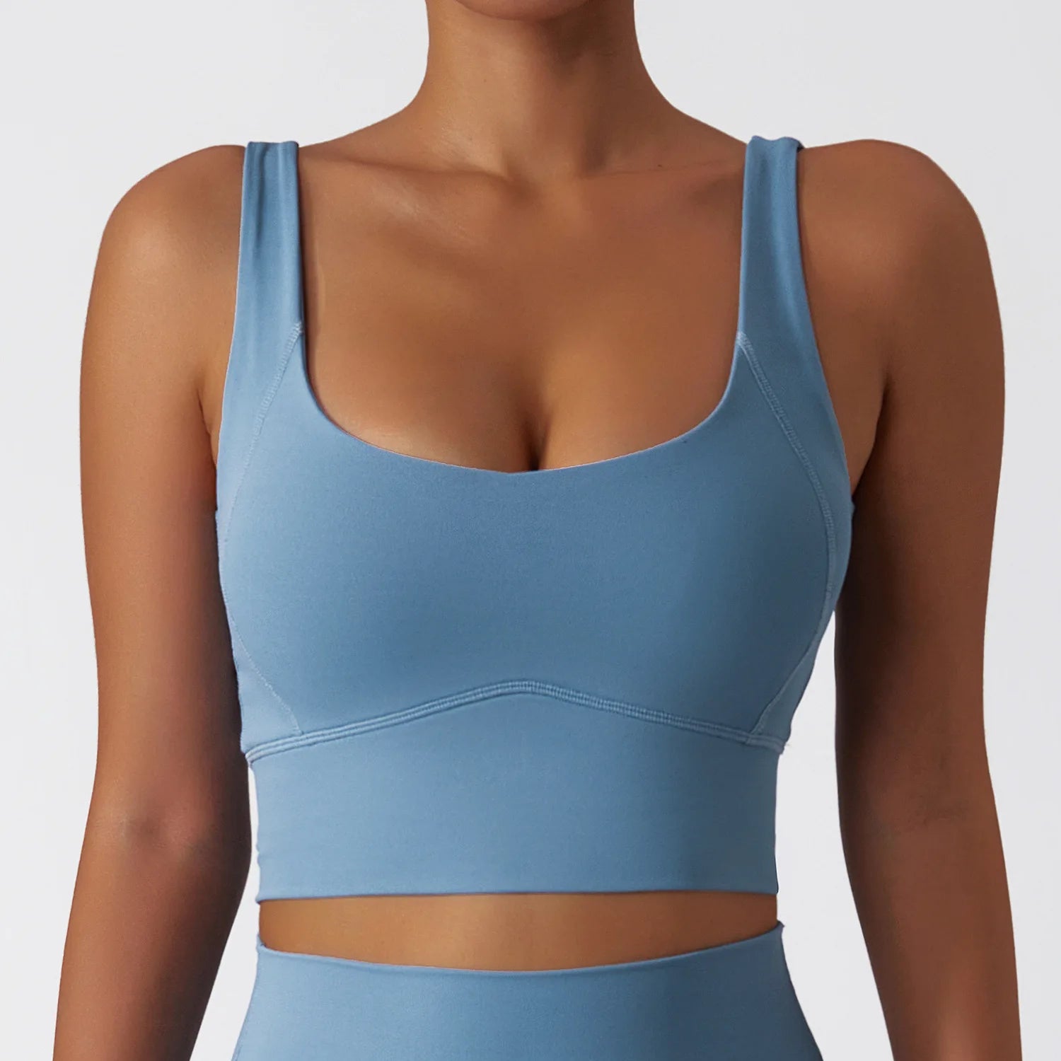 Women's Yoga Crop Top Sports Bra | Athletic Comfort