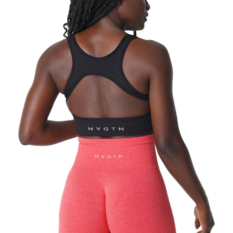 Push-Up Sports Bra with Full Coverage and Lift